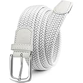 CHAOREN Mens Belt - Braided Stretch Golf Belt for Men 1 3/8"- Gift for Golf Pants Casual Shorts Jeans