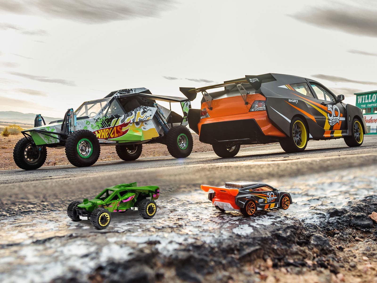 life size hot wheels