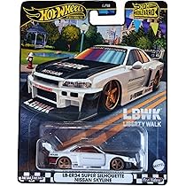 Amazon.com: Hot Wheels LB-ER34 Super Silhouette Nissan Skyline