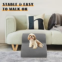 High Density Foam Dog Stairs Ramp for Beds