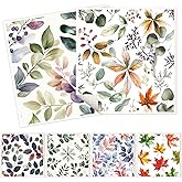 6 Pack Swedish Dishcloths for Kitchen - Reusable Dish Paper Towels Wash Cloths Washable,Absorbent Cellulose Cleaning Sponge Cloth Wipes Quick Dry, Decorative Tea Towels,No Odor Biodegradable(Flowers)