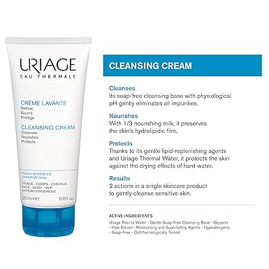 uriage lavante cleansing cream