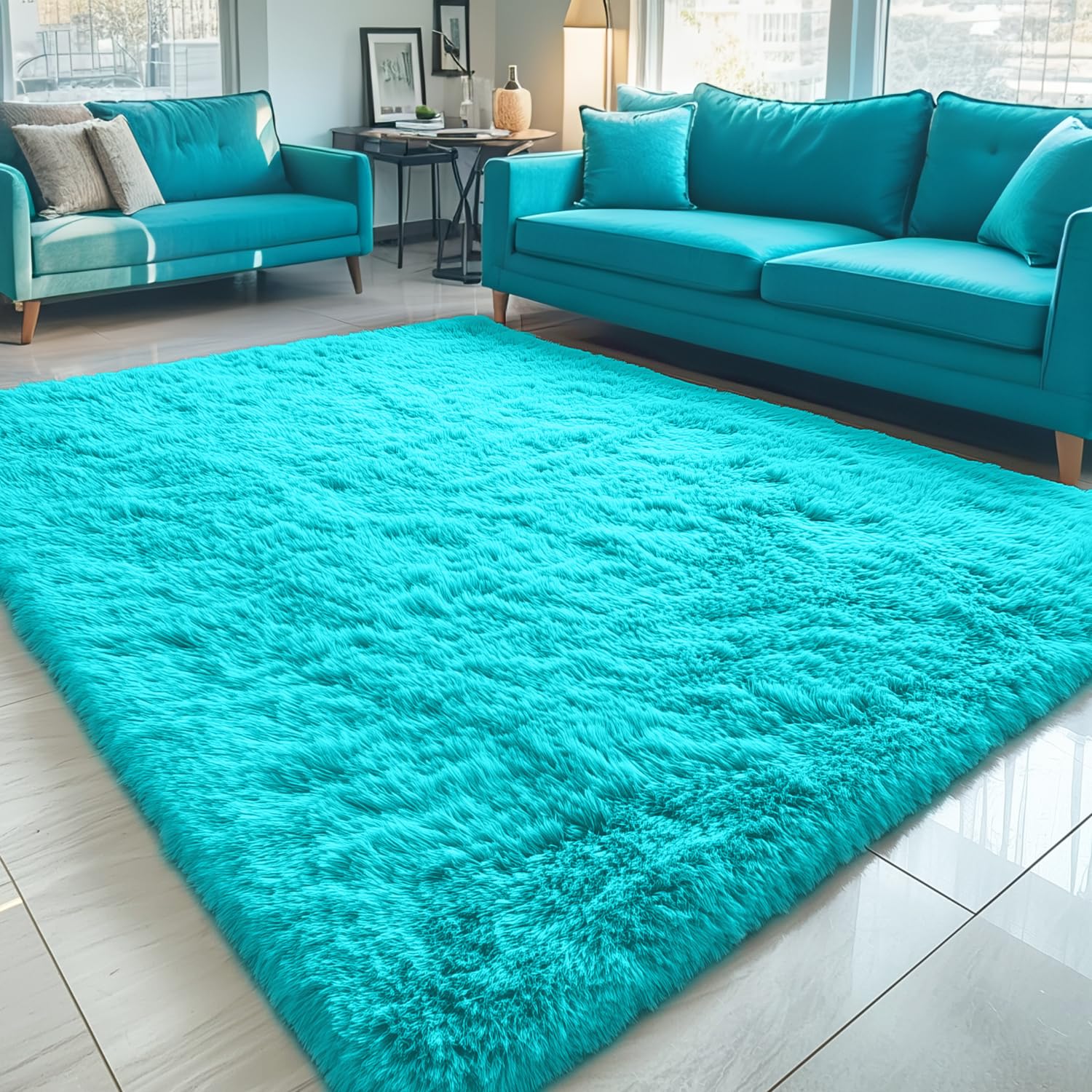 OLANLY 5x8 Machine Washable Large Area Rugs for