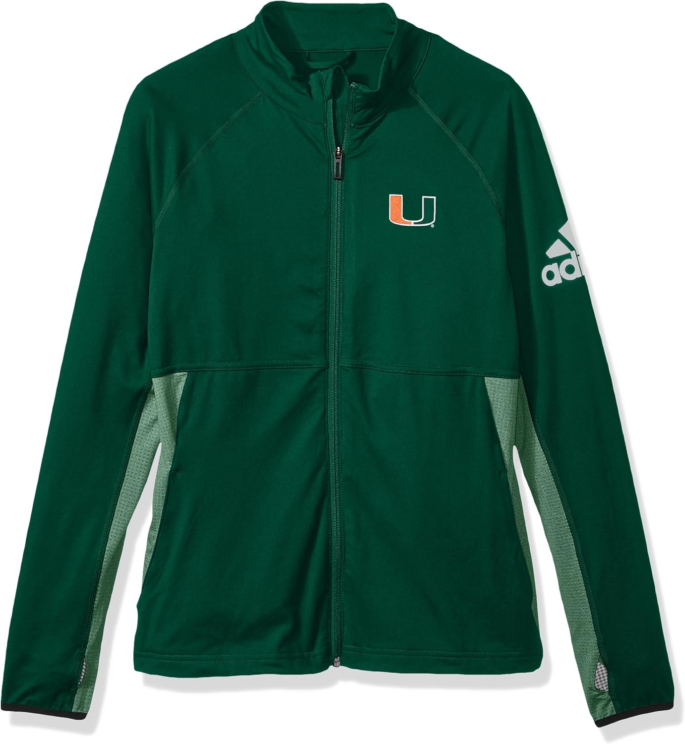 adidas dark green jacket