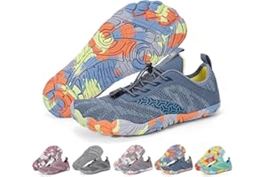 ifowbvy Hike Barefoot Shoes Women Men Wide Toe Box Zero Drop Footwear Lightweight Hike Shoe Non-Slip Grounded Shoes Women for Outdoor Trail Running Walking Weightlifting