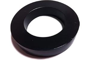 Isolate It: Sorbothane Large Vibration Isolation Washer 5" OD x 3.1" ID x 1" Thick 70 Duro - 4 Pack