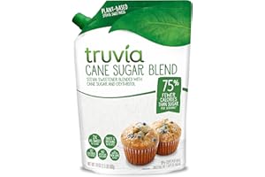 Truvia Natural Stevia Sweetener and Cane Sugar Blend, 2 Oz