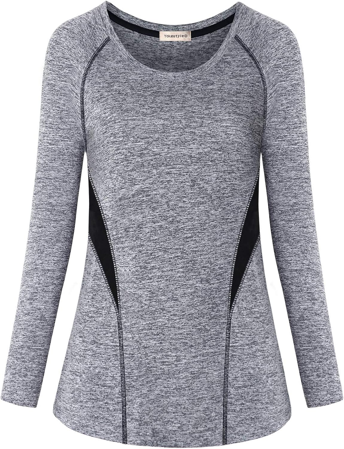 Yakestyle Women's Activewear Fast Dry Yoga Shirt Workout Top Athletic Tshirt: Clothing