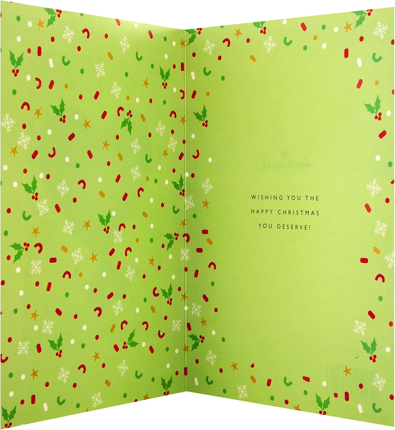 Hallmark Christmas Card for Someone Special - Contemporary Heart Design, Frame & Hanging Heart Attachment Card, 20.2 cm by 13.8 cm - Image 5