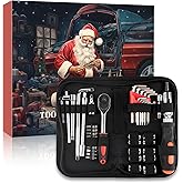 Tool Advent Calendar for Adult Men - Mechanics Tools Set Advent Calendar for 24 Days Christmas Countdown - 2025 Xmas Holiday Surprise Gift for Automotive Enthusiasts