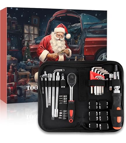 Amazon.com: GEDORE 3304901 Red R33003044 Advent Calendar 2023, 44