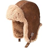FURTALK Trapper Hat Winter Hats for Women Men Warm Russian Skiing Cap Outdoor Windproof Waterproof