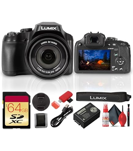 Amazon.com : Panasonic Lumix DC-FZ80D / DC-FZ85D Digital Camera