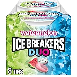 Ice Breakers Duo Fruit Plus Cool Watermelon Sugar