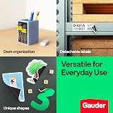 GAUDER Self-Adhesive Magnetic Sheets 153 x 102 mm 10 pcs Cuttable view 4
