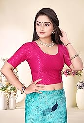 SEEANS Stretchable Cotton Fabric Readymade Blouse