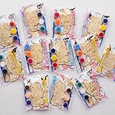 VENUSFIT Mermaid Party Favors - 12 PCS Mermaid Birthday Party Supplies - Bubbles & Paint Crafts - Mermaid Birthday Decorations Goodie Bags Gifts Prizes for Kids Girls Toddler