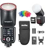 Amazon.com : Godox V100F Flash V100-F Round Head Touch Screen