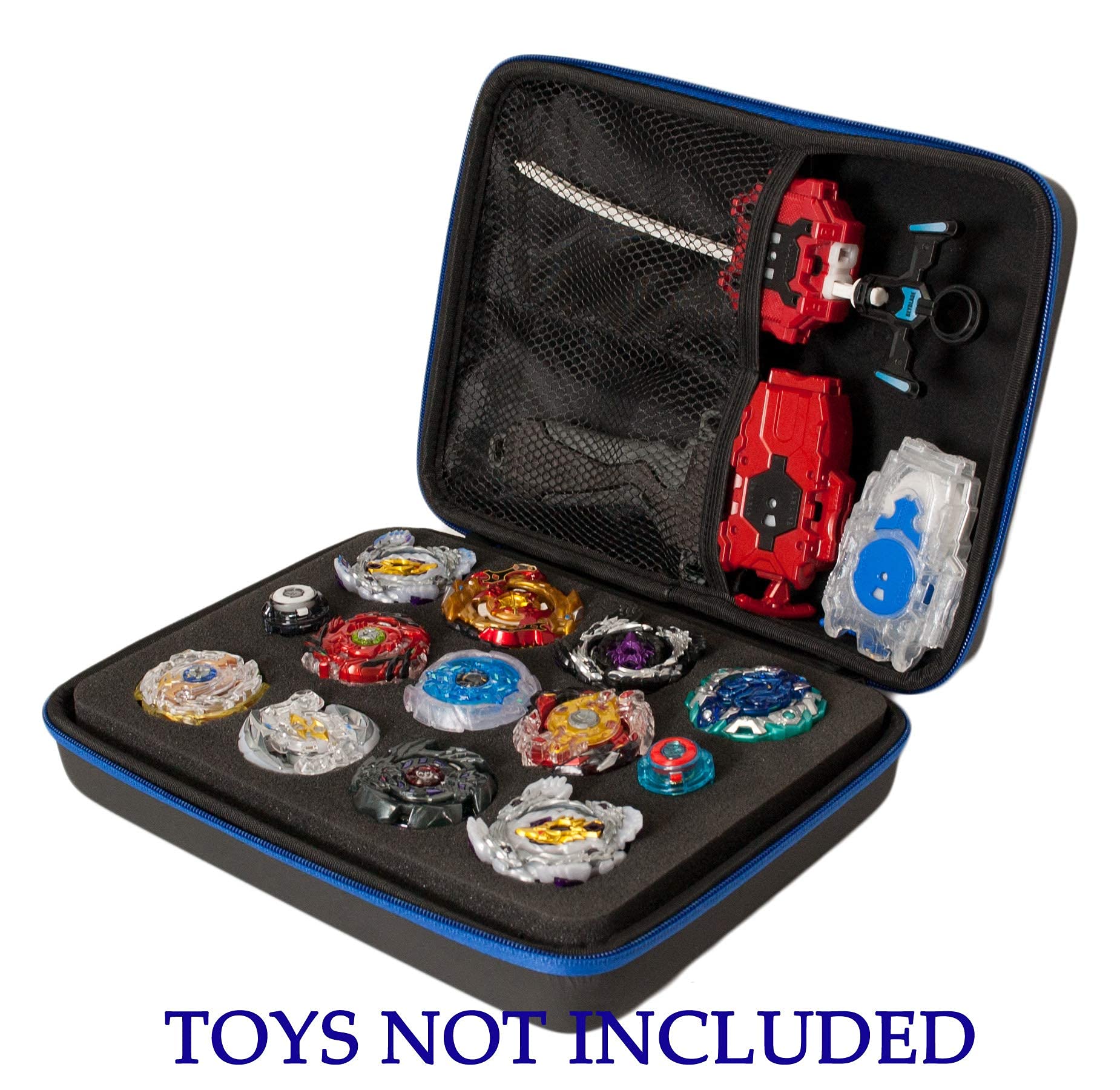 MONGPIENS Battling Tops Soft Carrying Case Waterproof Storage Organizer for Spinning Top and Launcher (Medium)