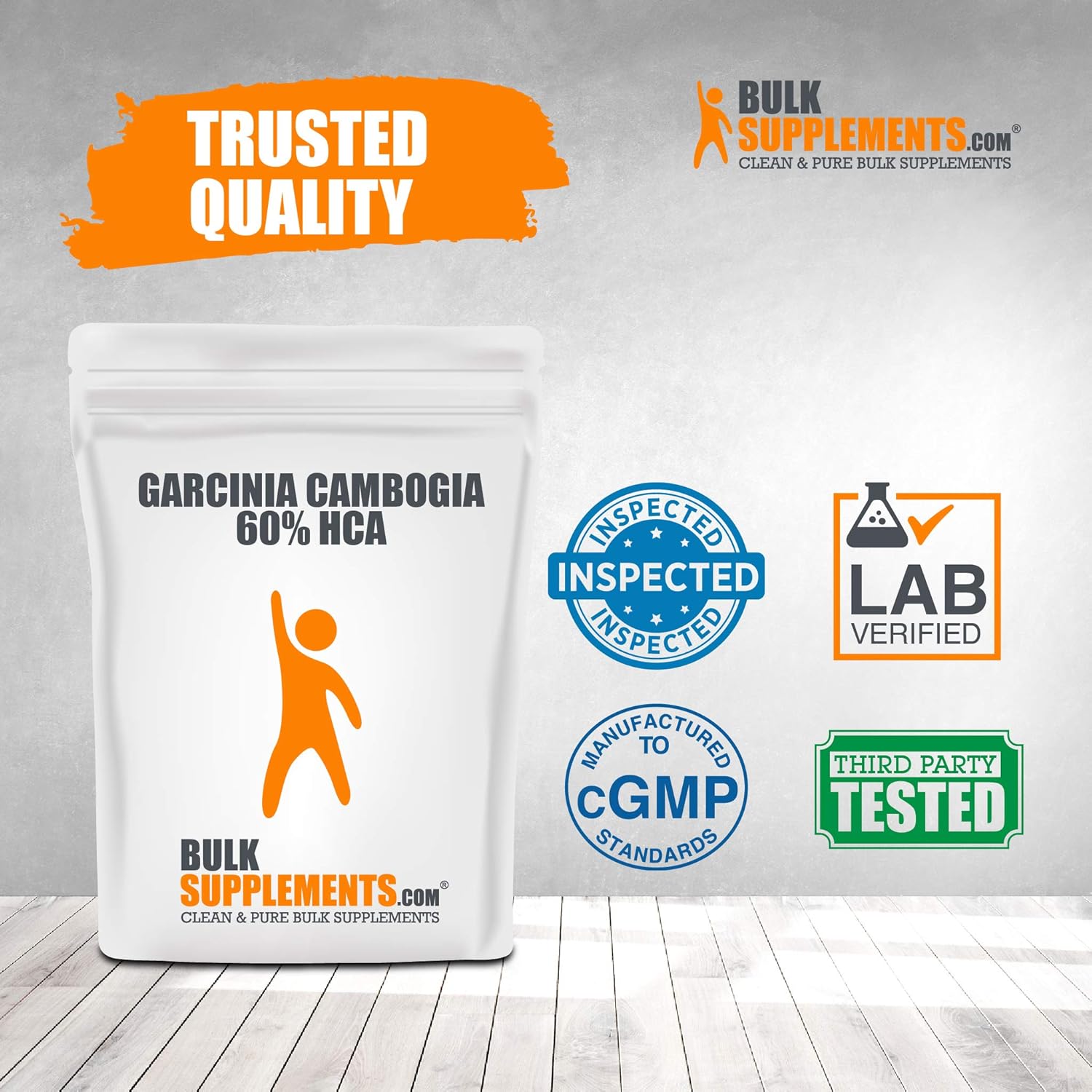 BulkSupplements Garcinia Cambogia 60% HCA Powder (100 Grams): Health & Personal Care
