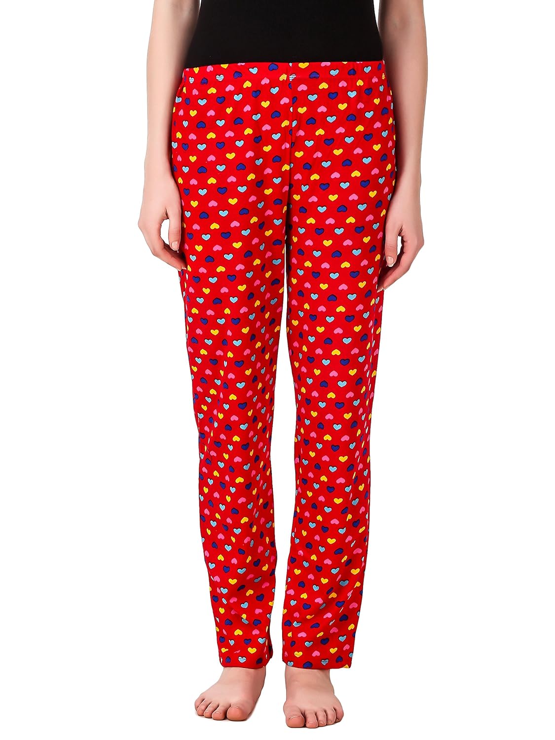 masha women's cotton printed multicolor pyjama-pj-a14-131-s-p