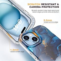 Diaclara Designed for iPhone 15 Case, Full Body