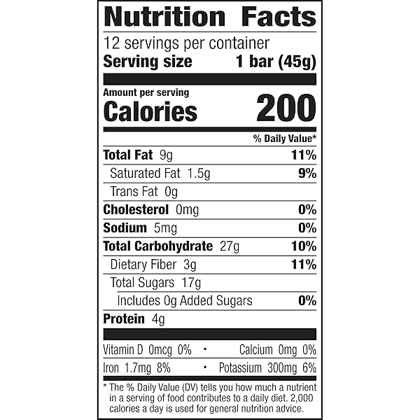 LARABAR BLUEBERRY MUFFIN FRUIT AND NUT BARS, GLUTEN FREE AND VEGAN, 19.2 OZ, 12 CT