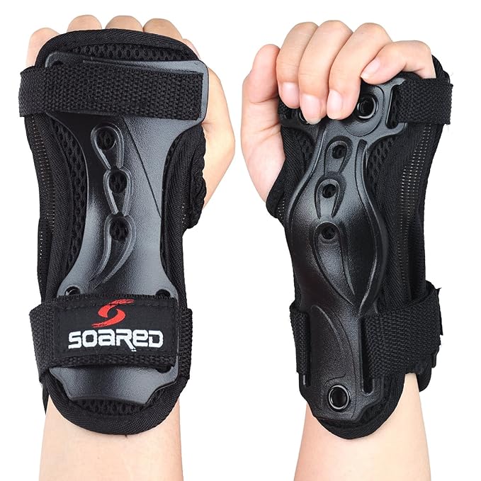 Soared Muñequera Protecciones Muñecas Guantes para Patinaje Monopatin Skateboard Esquí Snowboard Soared Muñequera Protecciones Muñecas Guantes para Patinaje Monopatin Skateboard Esquí Snowboard