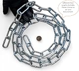 RSE Heavy Duty Galvanised Chain 6mm 3 Metre Zinc Steel for Lock Gate Fence view 4