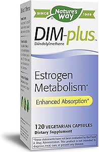 Amazon.com: Nature's Way Dim-Plus Supplement, Estrogen Metabolism ...
