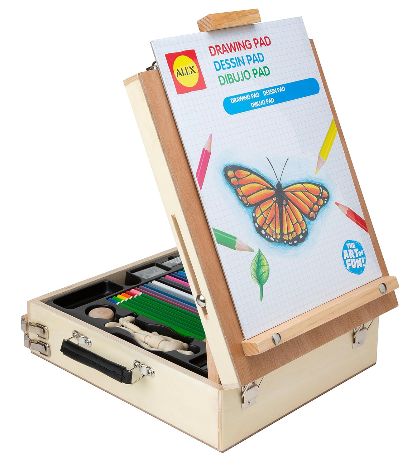 Alex Toys Artist Studio Traveler S Sketch And Draw Easel Case | Firwan