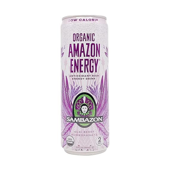 Amazon.com : Sambazon Amazon Energy Low Calorie - Acai Berry - 12oz