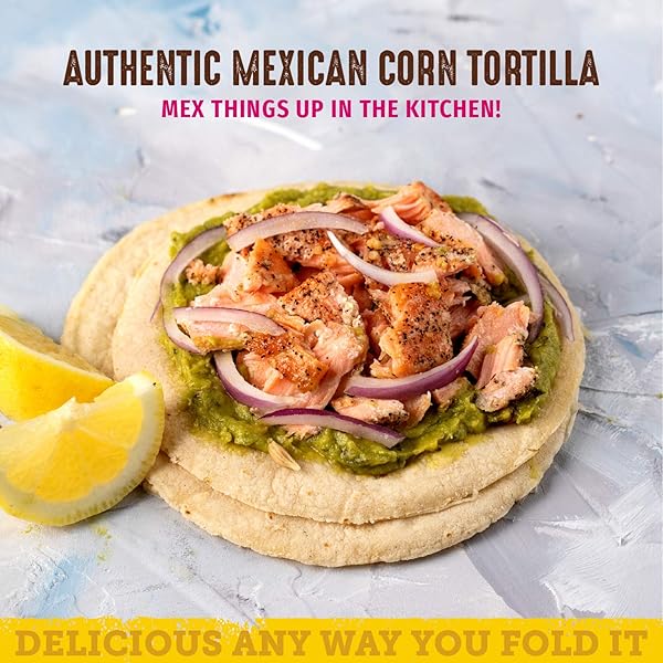DEL CAMPO SOFT CORN TORTILLAS – 6 INCH ROUND 1 LB. BAG. 100% DELICIOUS, GLUTEN FREE AND ALL-CORN AUTHENTIC MEXICAN FOOD. MANY SERVING OPTIONS: WRAPS, TACOS, QUESADILLAS OR BURRITOS, KOSHER. (16CT.)