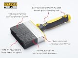 Fit For The Job 4 inch Block Brush Masonry Paint Brush view 2