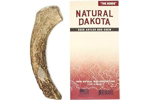 Natural Dakota Premium Deer Antler Chew Toys (Large) The Boner
