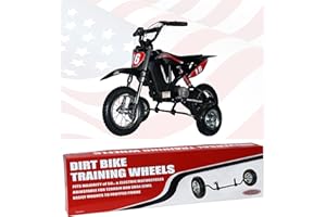Hardline Products USA Wheels for Tots Training Wheels for Highboy DK1 36v - Evercross EV12m - Isinwheel A12 Electric Dirtbike.