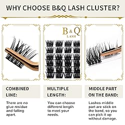 Lash Clusters D Curl 8-16MIX DIY Eyelash Extensions