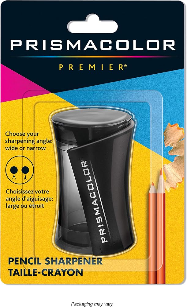 Prismacolor Premier Pencil Sharpener - Writing, Drawing, Sketching, Art Supplies (Pack of 18)