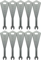 EVOGES Replacement Test Fish Key for Emergency Light Grid Switches (Pack of 10)