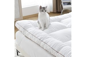 WhatsBedding 3 Inch Memory Foam Mattress Topper Full Size, 54x75in