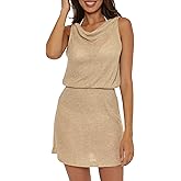 Becca Womens Gilded Dress, Sexy, Beach Cover Ups for Women