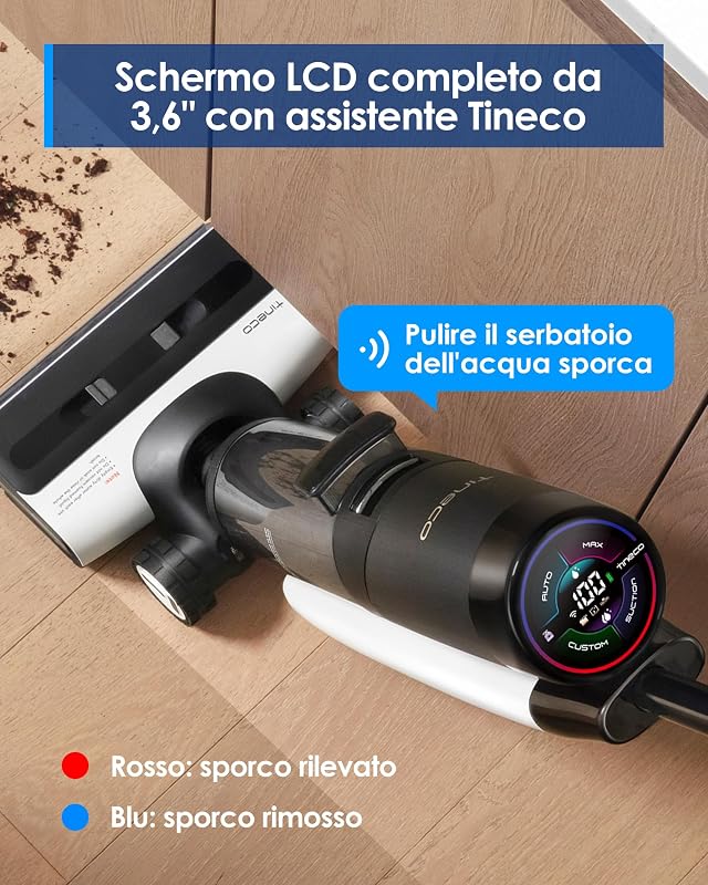 Floor ONES7 Pro(S7 Series) Lavapavimenti aspirapolvere senza fili