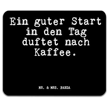 Mr Mrs Panda Mauspad Mit Spruch Ein Guter Start In Den
