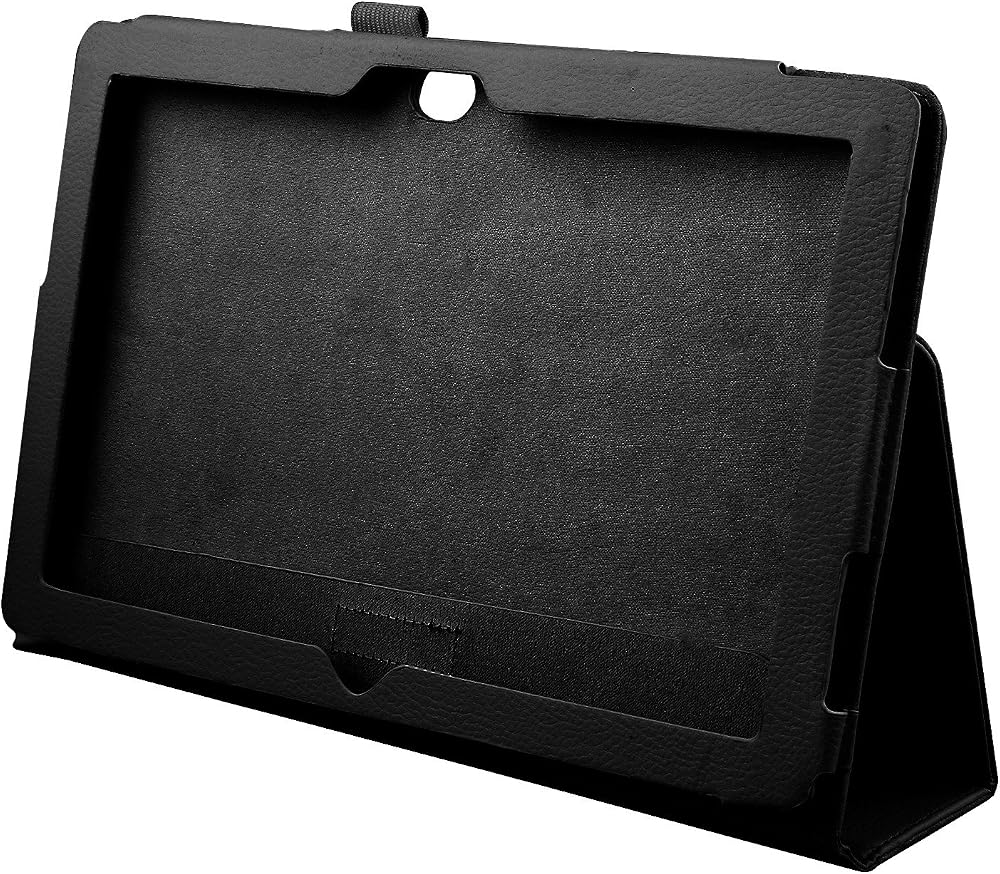 Uinfhyknd e 10.6 8 RT Tablet Case Black Magnetic Flap Stand Slim