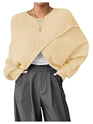 Verdusa Women's Lightweight Asymmetrical Wrap
