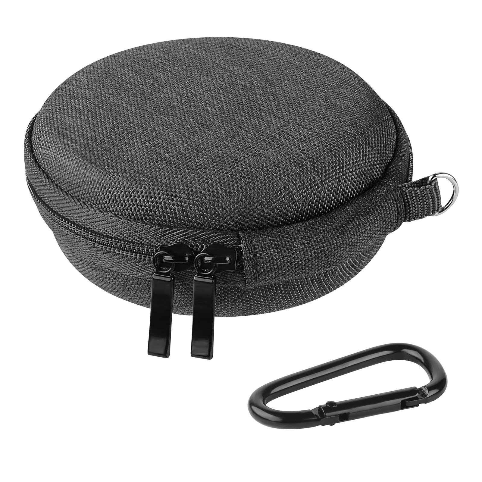 GEEKRIA Shield Case Compatible with HUAWEI FreeBuds 6i FreeBuds 4E 2024 Wireless Bluetooth Earphone, Replacement Protective Hard Shell Travel Carrying Bag with Cable Storage (Black)