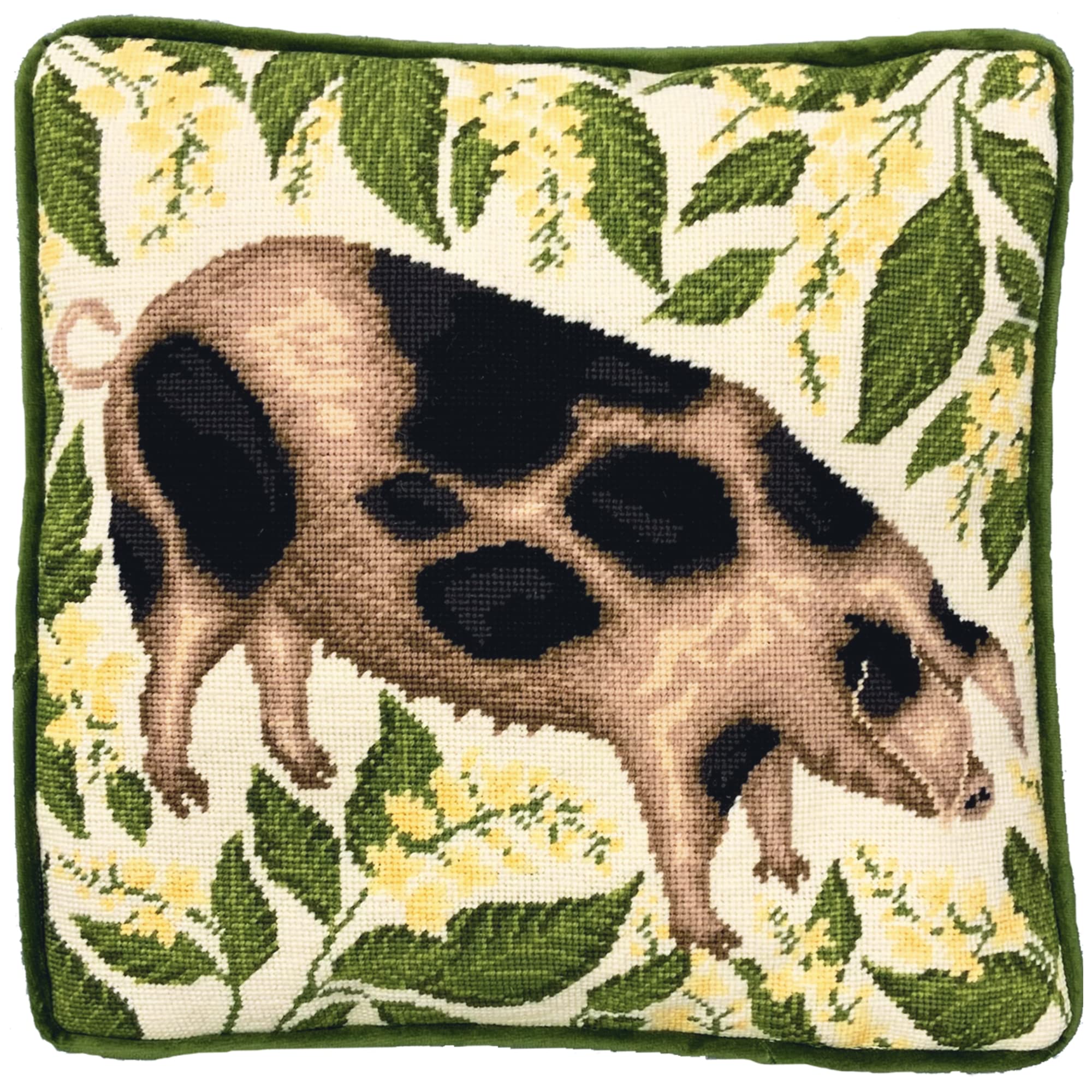 Bothy Threads Tapestry Kit - Old Spot Tapestry - White with Black Spots - 36x36cm