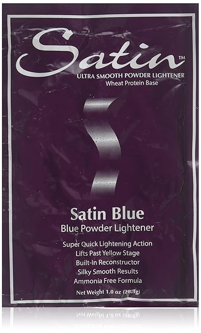 Amazon Com Satin Satin Blue Bleach Powder Lightener 1 Oz