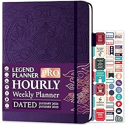 Legend Hourly Schedule Planner PRO Dated Jan
