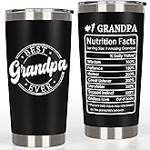 Grandpa Tumbler, Gifts for Grandpa from Grandchildren Grandkids - 1 Grandpas Gifts Tumbler, To My Grandpas Gift from Granddaughter Grandson, Best Grandfather Ever Gift Coffee Tumblers